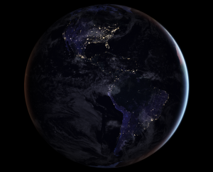 Image Credit: NASA Earth Observatory image by Joshua Stevens, using Suomi NPP VIIRS data from Miguel Román, NASA's Goddard Space Flight Center